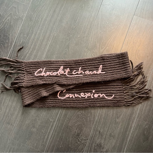 Jacob Connexion - Chocolat Chaud Brown Scarf - Picture 1 of 2